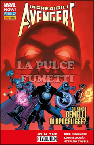 INCREDIBILI AVENGERS #     7 - MARVEL NOW!